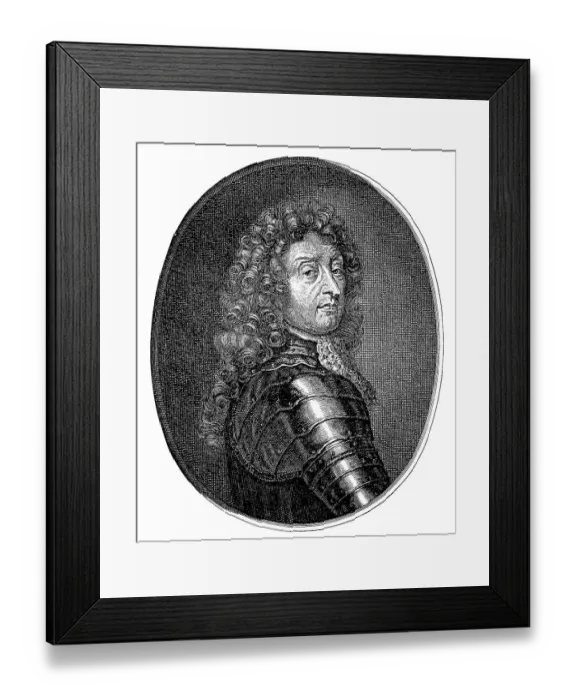 Framed Print : Frederick, Count of Schomberg, actually of Schoenberg Framed Print : Frederick, Count of Schomberg, actually of Schoenberg