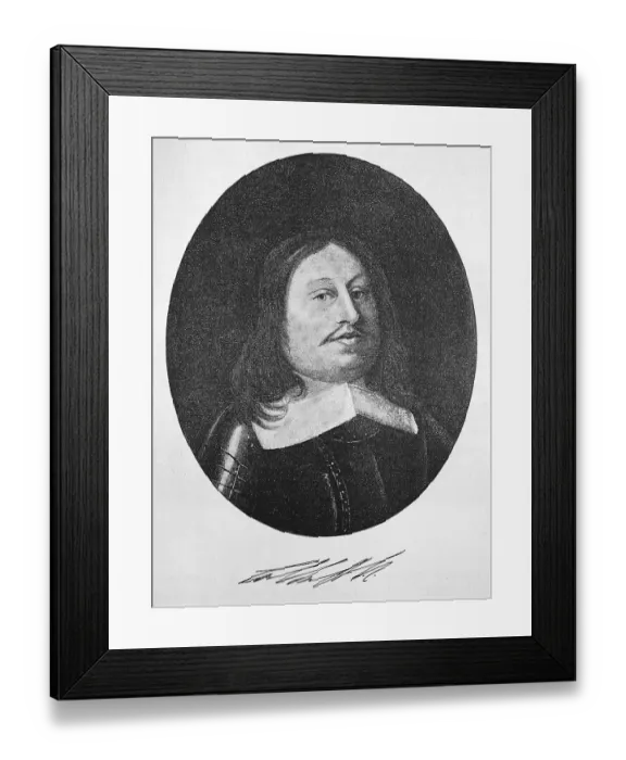 Framed Print : Karl Gustav von Pfalz-Zweibruecken