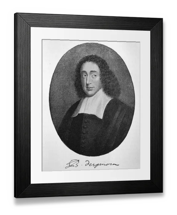 Framed Print : Baruch de Spinoza, Bento de Espinosa Framed Print : Baruch de Spinoza, Bento de Espinosa