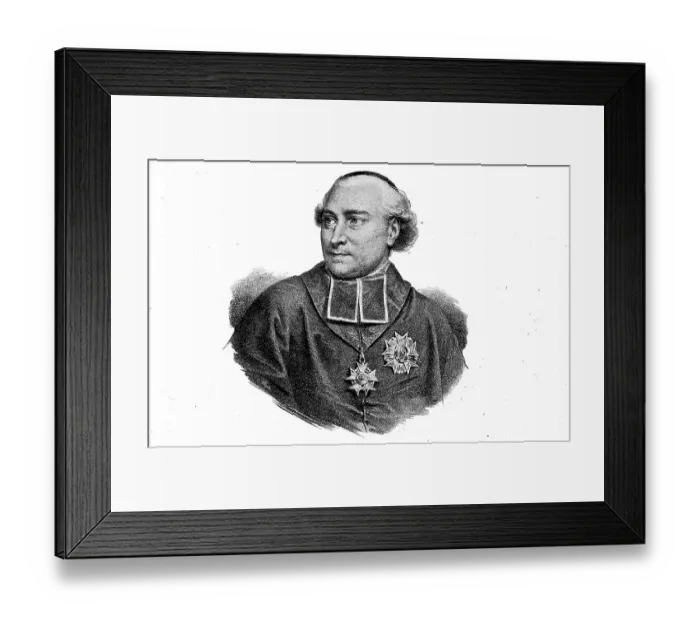 Framed Print : Joseph Fesch, 3 January 1763, 13 May 1839