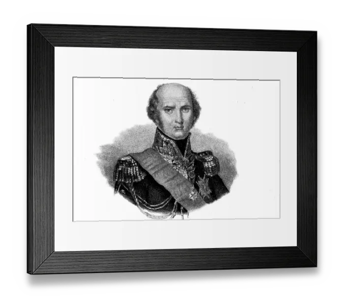 Framed Print : Louis-Nicolas dAvoyt, called Davoyt