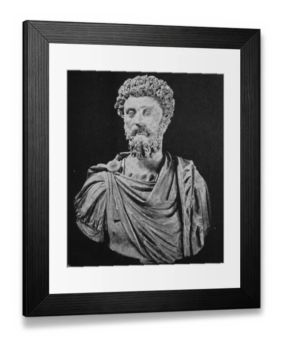 Framed Print : Marcus Aurelius, 26 April 121, 17 March 180 Framed Print : Marcus Aurelius, 26 April 121, 17 March 180