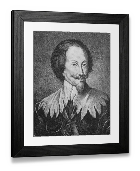 Framed Print : Gottfried Heinrich Graf zu Pappenheim