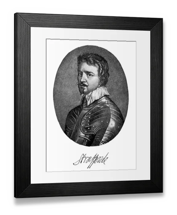 Framed Print : Thomas Wentworth, 1st Earl of Strafford Framed Print : Thomas Wentworth, 1st Earl of Strafford