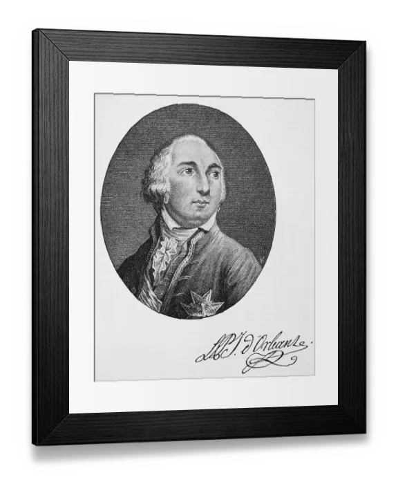 Framed Print : Louis Philippe I de Bourbon, duc d'Orleans Louis Philippe I Duke of Orleans