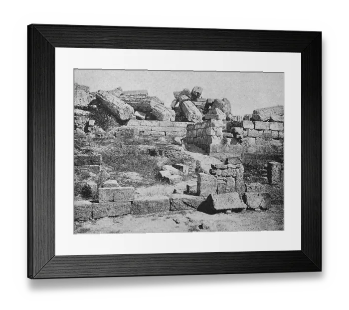 Framed Print : Ruins of the Acropolis of Selinunte Framed Print : Ruins of the Acropolis of Selinunte