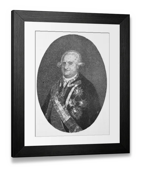 Framed Print : Charles IV Carlos IV 11 November 1748 Framed Print : Charles IV Carlos IV 11 November 1748
