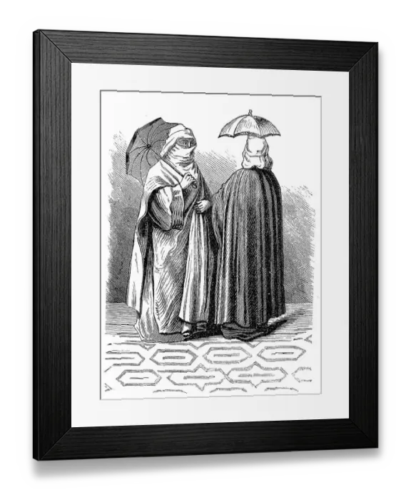 Framed Print : Women in Turkey, Women in the 19th century Framed Print : Women in Turkey, Women in the 19th century