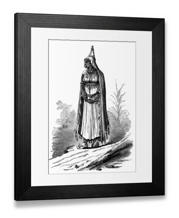 Framed Print : Woman, Banjarin, Banjarese people