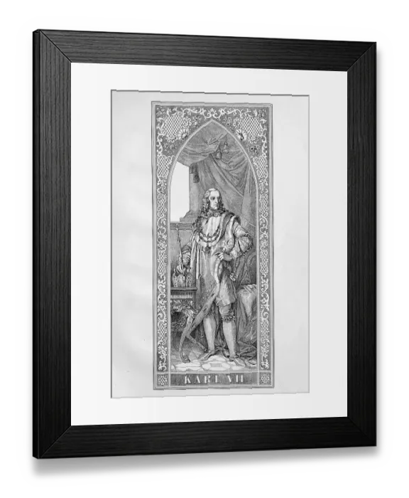 Framed Print : Charles Albrecht of Bavaria (6 August 1697) (20 January 1745)