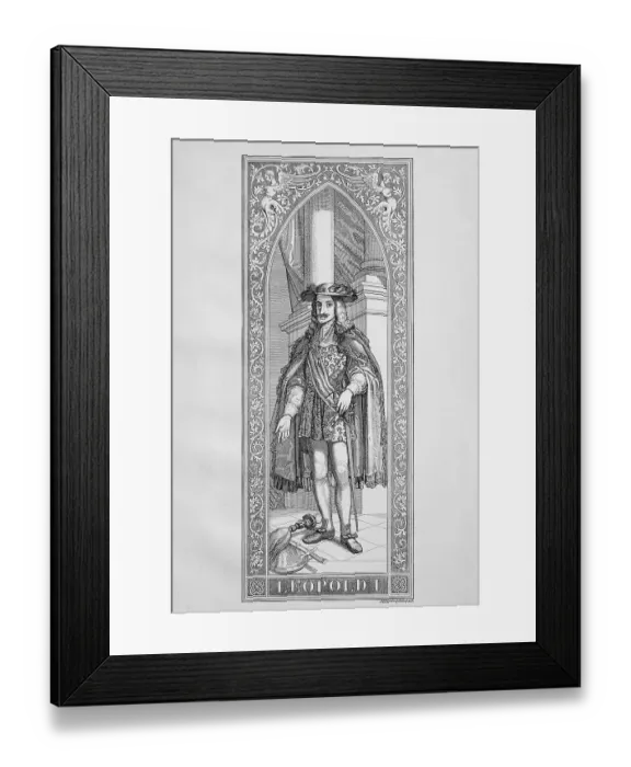 Framed Print : Leopold I (9 June 1640) (5 May 1705) Framed Print : Leopold I (9 June 1640) (5 May 1705)