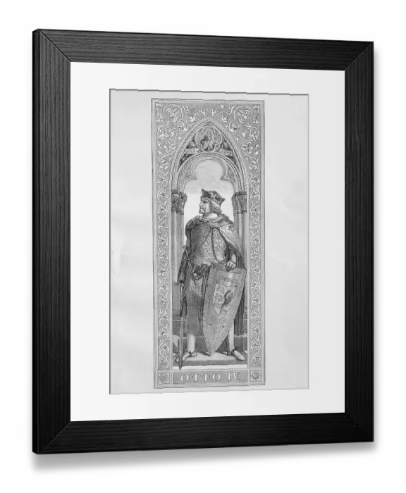 Framed Print : Otto IV of Brunswick (1175) (19 May 1218) Framed Print : Otto IV of Brunswick (1175) (19 May 1218)