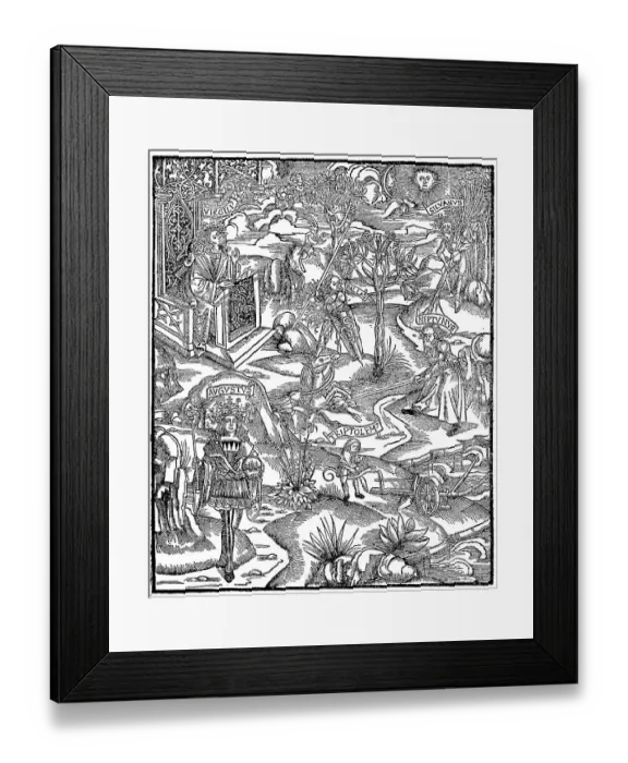 Framed Print : Frontispiece to the Georgicis, The Georgica is a didactic poem in four books written by Publius Vergilius Maro Framed Print : Frontispiece to the Georgicis, The Georgica is a didactic poem in four books written by Publius Vergilius Maro