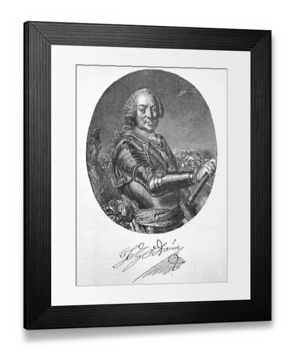 Framed Print : Leopold Joseph Count of Daun Framed Print : Leopold Joseph Count of Daun
