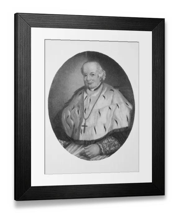Framed Print : Johann Nepomuk von Tschiderer zu Gleifheim