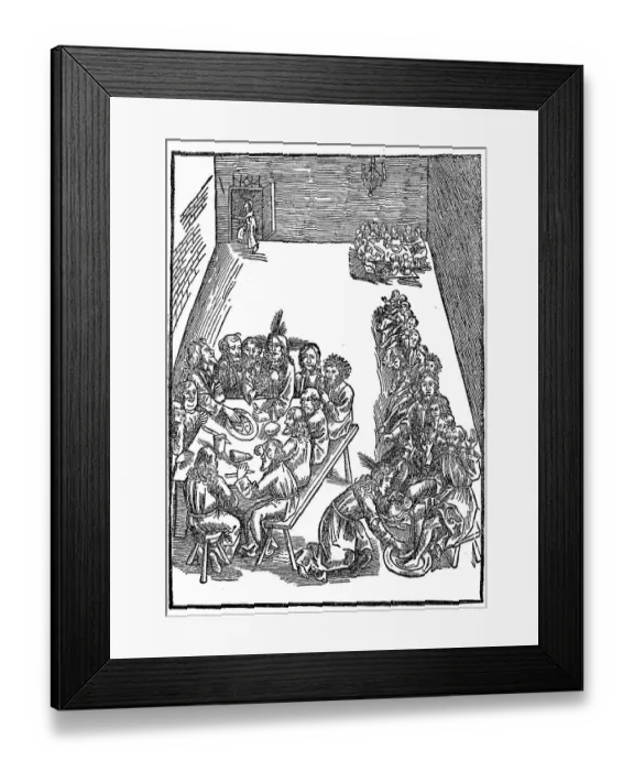 Framed Print : Jesus Christ, Last Supper and Washing of Feet