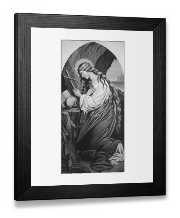 Framed Print : Maria Maddalena de Pazzi (2 April 1566-25 May 1607)