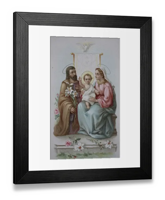Framed Print : Mary, Joseph and the Child Jesus Framed Print : Mary, Joseph and the Child Jesus