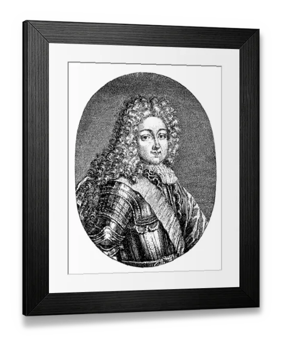 Framed Print : Louis XIV French Louis XIV 5 September 1638