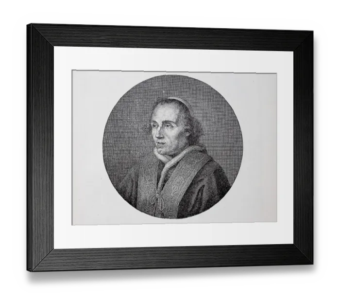 Framed Print : Pius VII Count Luigi Barnaba Niccolo Maria Chiaramonti