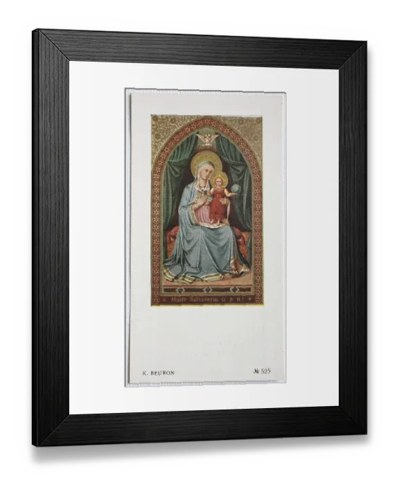 Framed Print : Sacred image, Communion picture