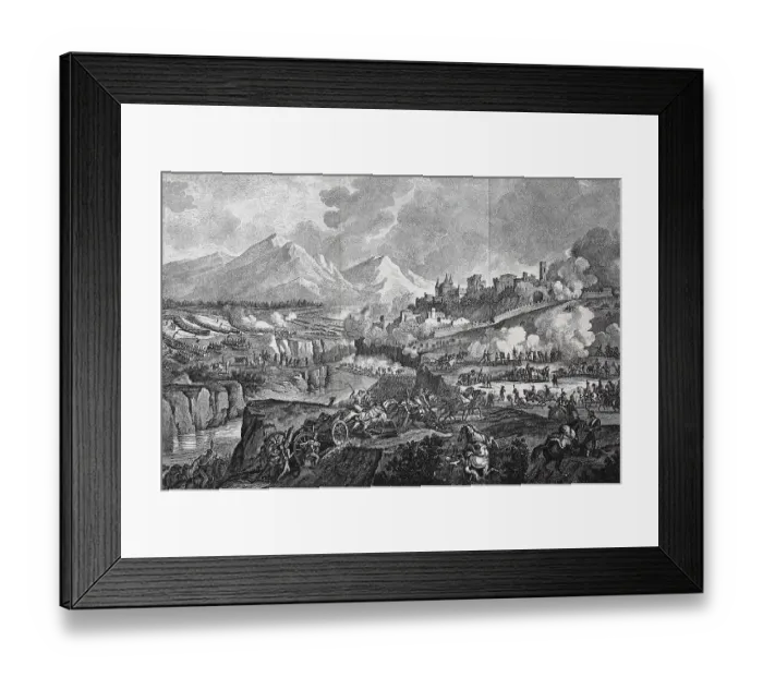 Framed Print : Battle of Rovereto, 4 September 1796 Framed Print : Battle of Rovereto, 4 September 1796