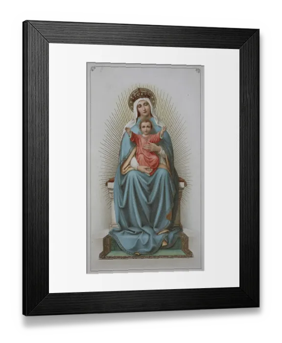 Framed Print : Religion, Biblical Scene, Image of a Saint Framed Print : Religion, Biblical Scene, Image of a Saint
