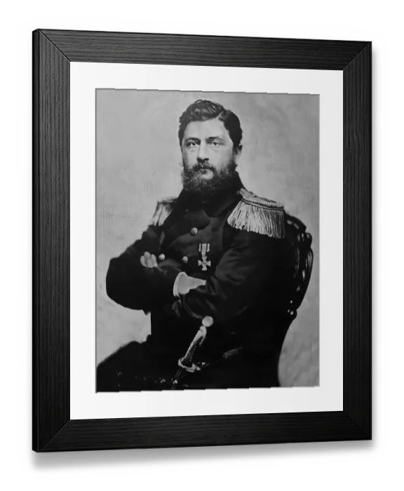 Framed Print : Peter Bernhard Wilhelm Heine, January 30