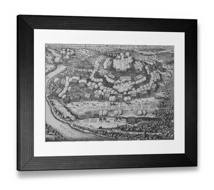 Framed Print : The Battle of Wimpfen on 6 May 1622 was an important battle in the first phase of the Thirty Years War Framed Print : The Battle of Wimpfen on 6 May 1622 was an important battle in the first phase of the Thirty Years War