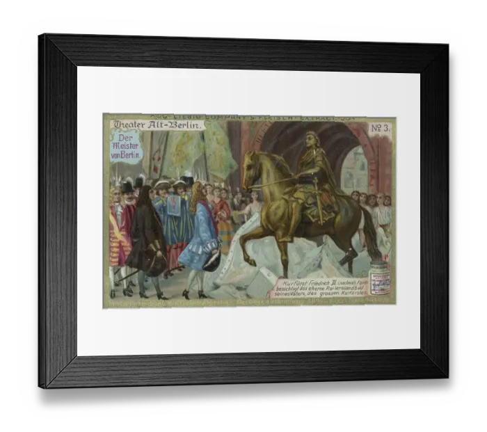 Framed Print : Series Opera Theatre Old Berlin Framed Print : Series Opera Theatre Old Berlin