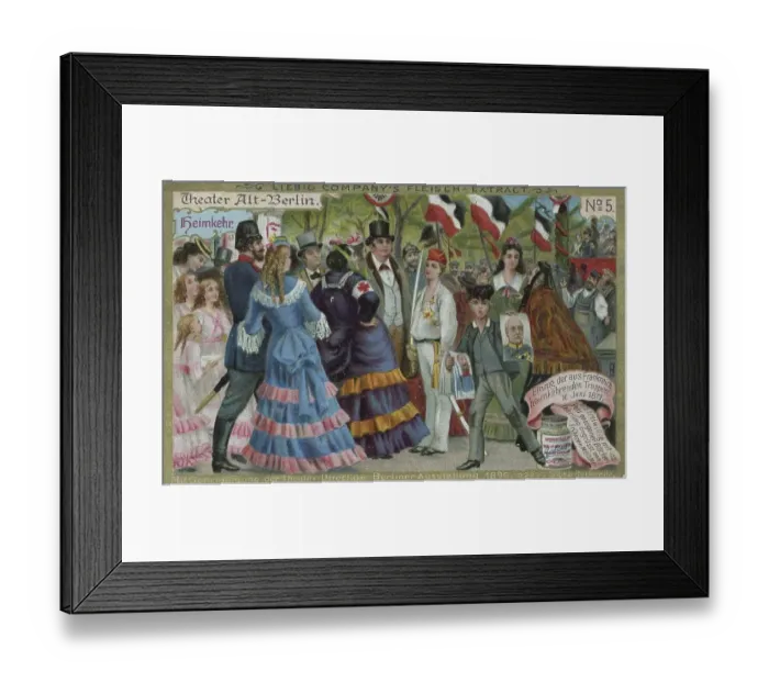 Framed Print : Series Opera Theatre Old Berlin Framed Print : Series Opera Theatre Old Berlin