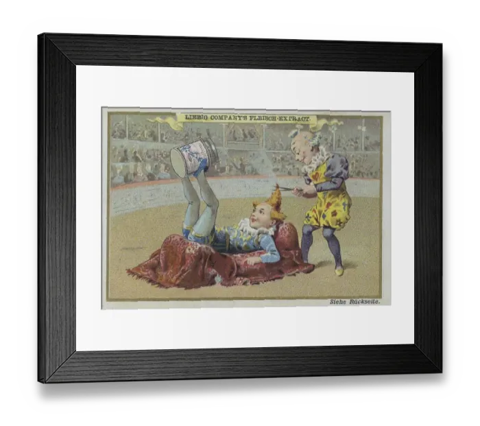 Framed Print : Series of pictures of children as artists in the circus Framed Print : Series of pictures of children as artists in the circus