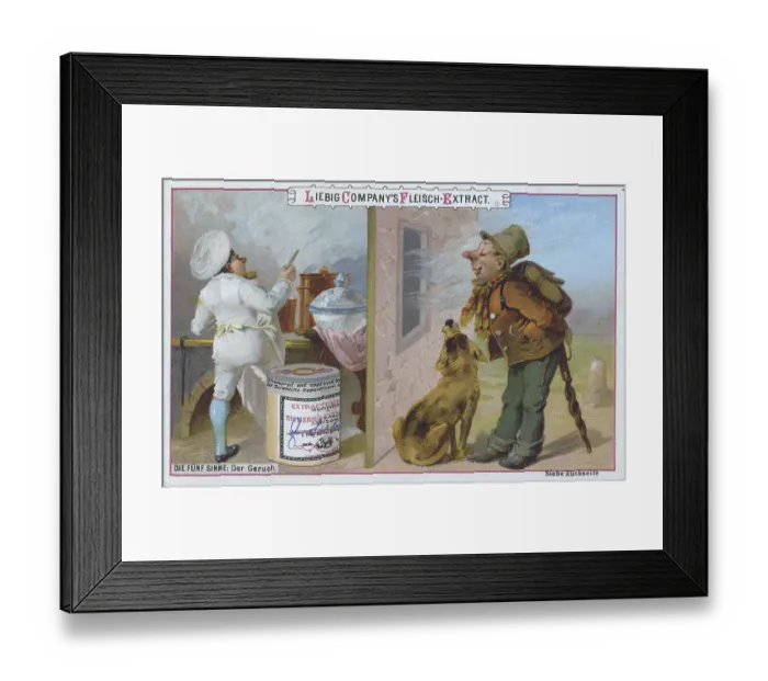 Framed Print : Picture series The Five Senses Framed Print : Picture series The Five Senses