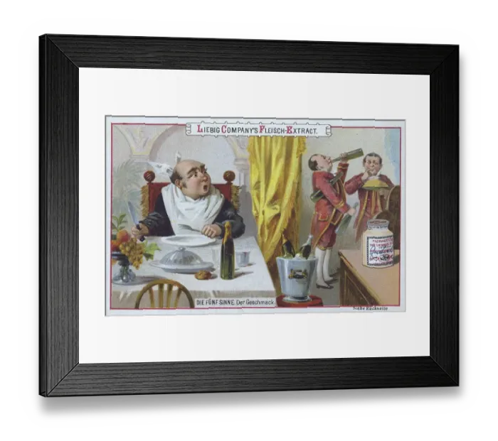 Framed Print : Picture series The five senses Framed Print : Picture series The five senses