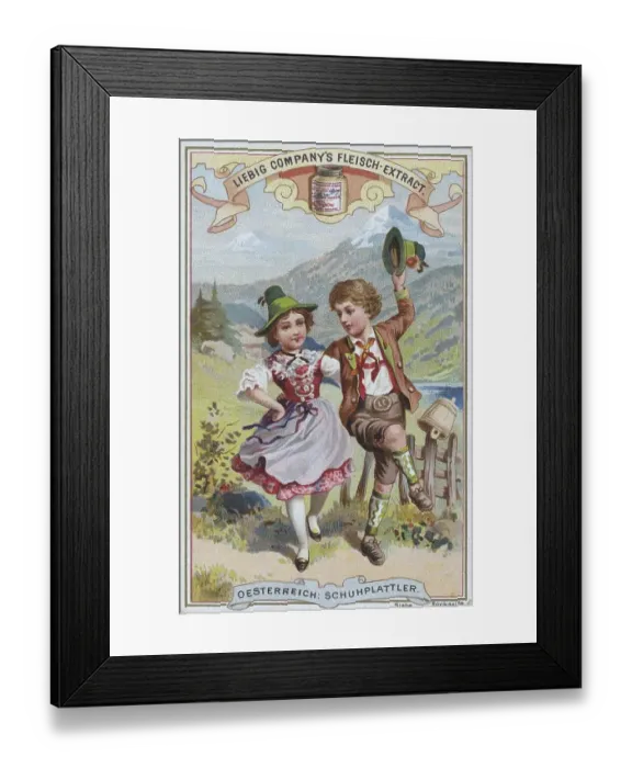 Framed Print : Picture series Dances of the Countries