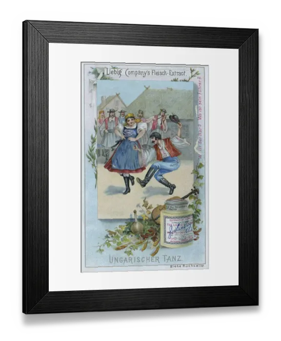 Framed Print : Picture series Dances of the Countries