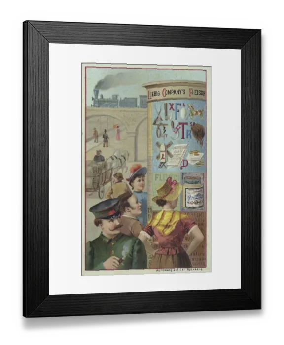 Framed Print : Picture series Riddle, Letter Riddle Framed Print : Picture series Riddle, Letter Riddle