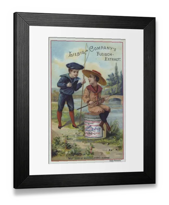 Framed Print : Nursery rhyme series, first come first served Framed Print : Nursery rhyme series, first come first served