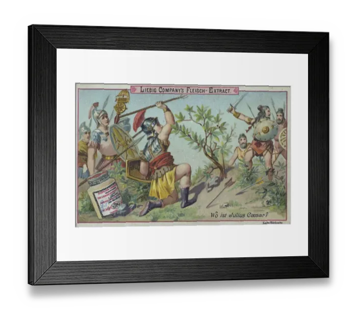 Framed Print : Picture series The Search, Where is Julius Caesar ?