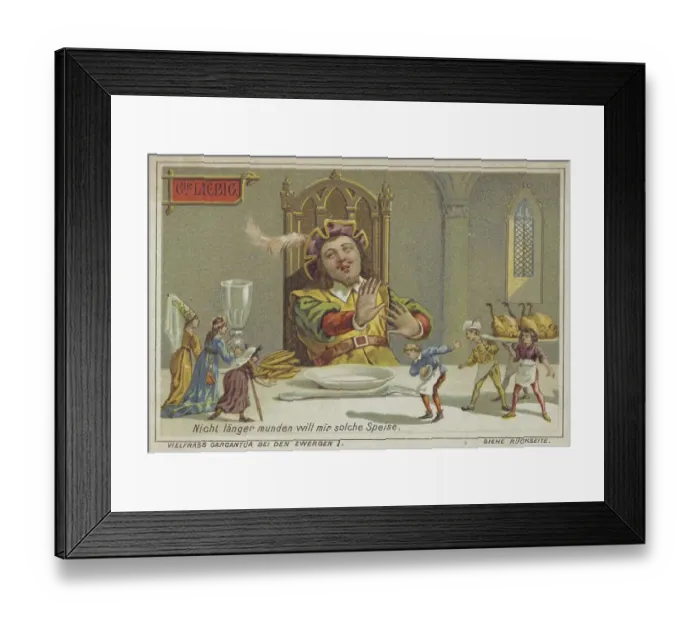 Framed Print : Picture series about the wolverine Gargantua Framed Print : Picture series about the wolverine Gargantua