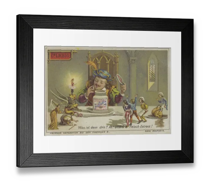 Framed Print : Picture series about the wolverine Gargantua