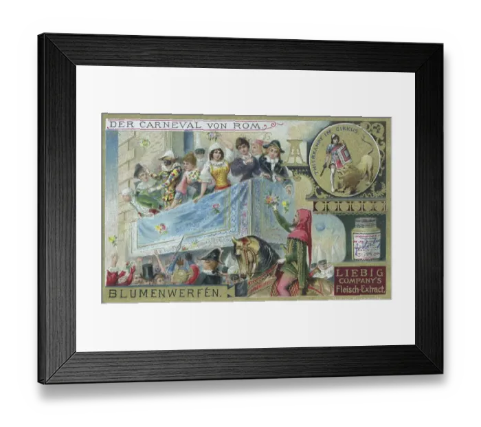 Framed Print : Picture series The Carnveal of Rome