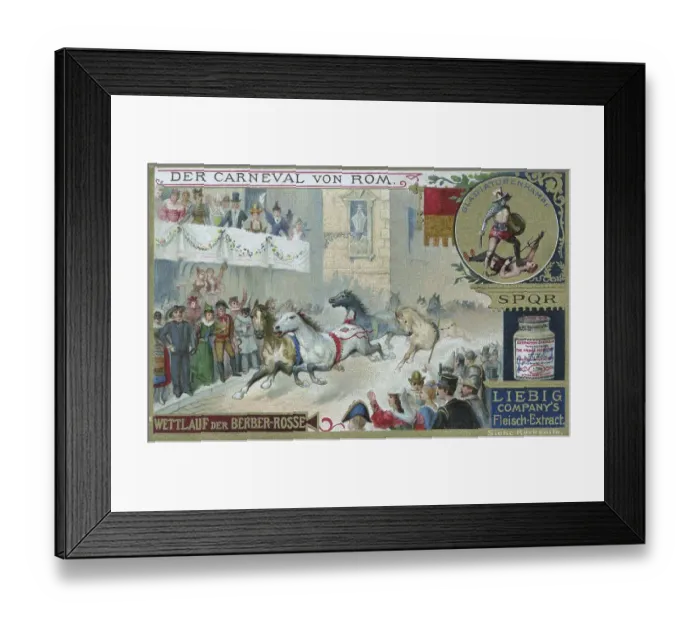 Framed Print : Picture series The Carnveal of Rome Framed Print : Picture series The Carnveal of Rome