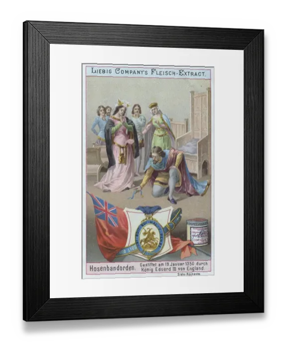 Framed Print : Picture series Orders, Order of the Garter Framed Print : Picture series Orders, Order of the Garter