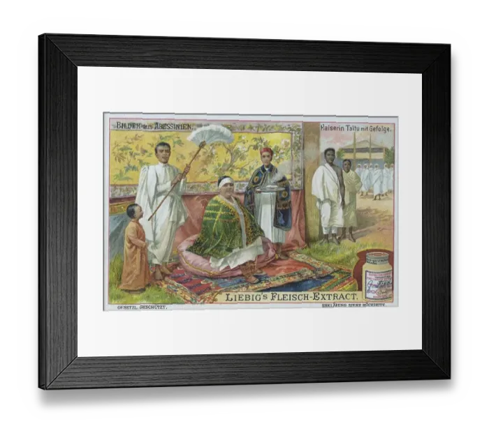 Framed Print : Series of pictures from Abyssinia