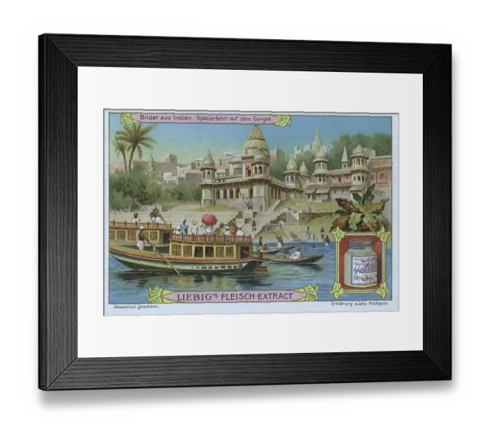 Framed Print : Series of Pictures from India, A Trip on the Ganges Framed Print : Series of Pictures from India, A Trip on the Ganges