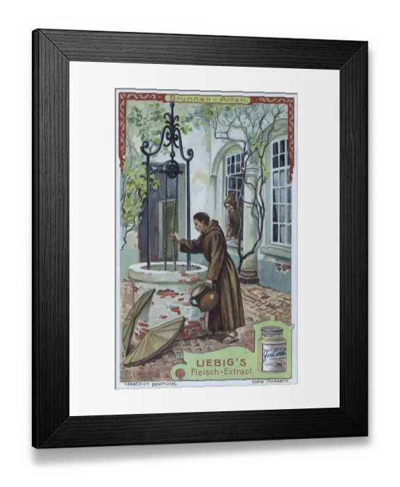 Framed Print : Series of different types of fountains Framed Print : Series of different types of fountains