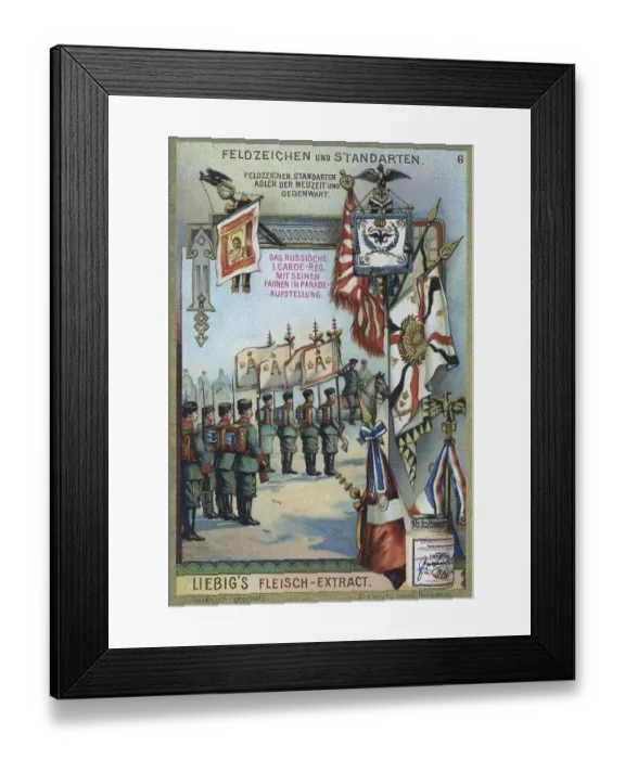 Framed Print : Series Field Signs and Standards Framed Print : Series Field Signs and Standards
