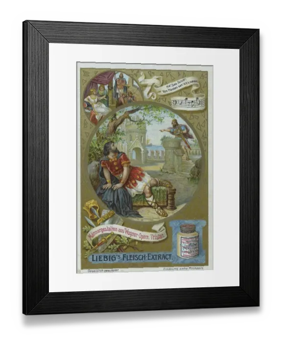 Framed Print : Series of male figures from Wagner operas Framed Print : Series of male figures from Wagner operas