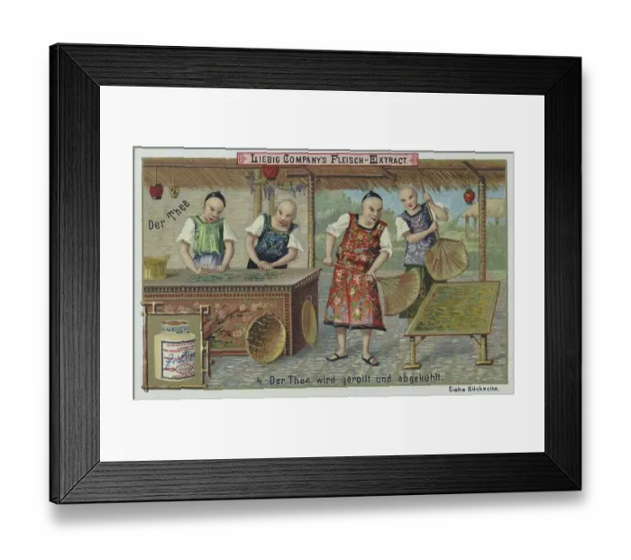 Framed Print : Series The tea, the tea is rolled and cooled Framed Print : Series The tea, the tea is rolled and cooled